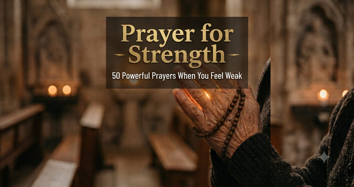 Prayer for Strength: 50 Powerful Prayers When You Feel Weak