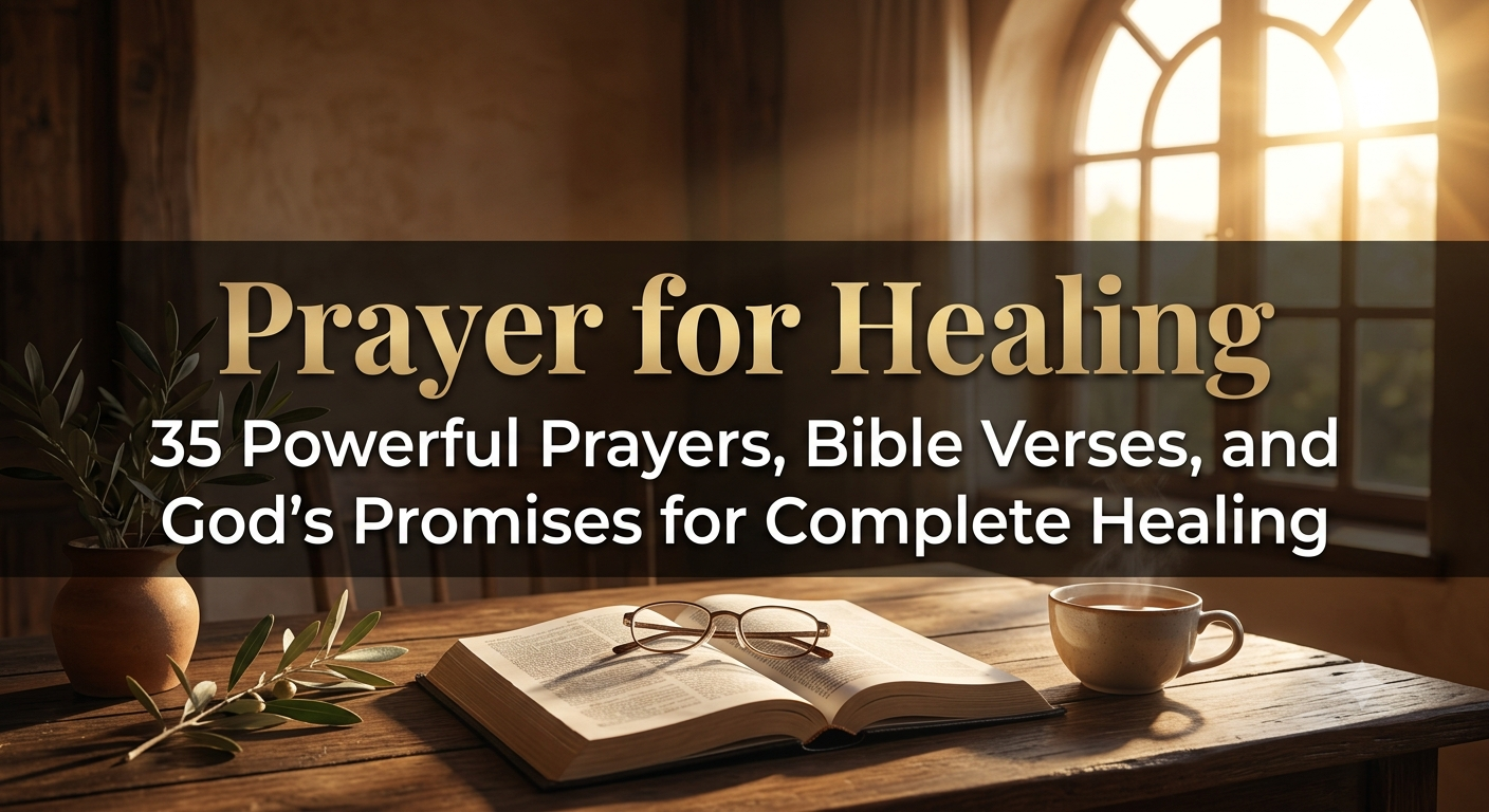 Prayer for Healing:50 Powerful Prayers, Bible Verses, and God’s Promises for Complete Healing