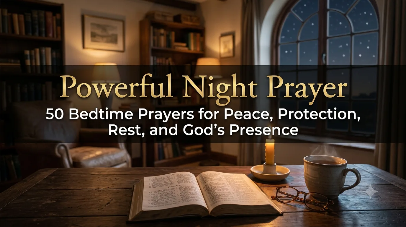 Night Prayer: 50+ Powerful Prayers for Peace & Protection