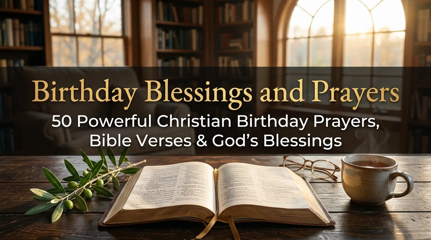 Birthday Prayer: 50+ Powerful Christian Prayers & Blessings