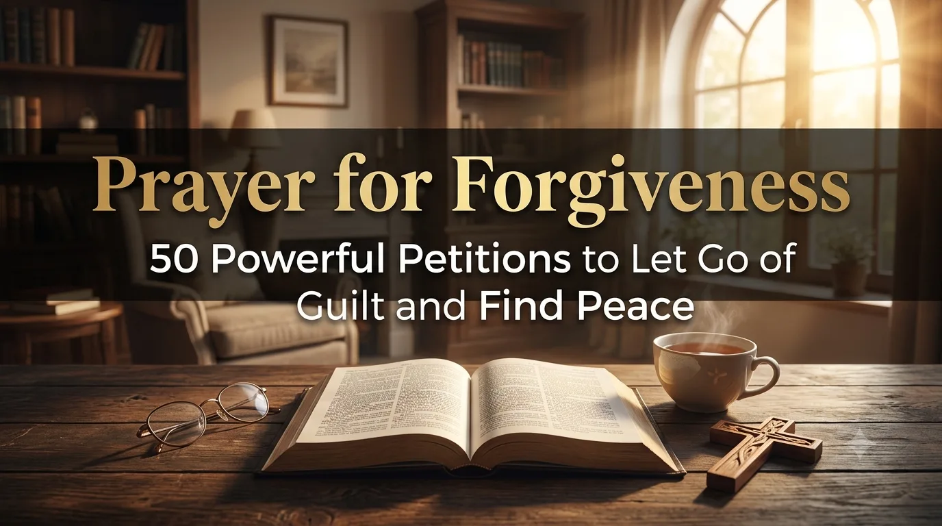 Prayer for Forgiveness: 50+ Powerful Prayers for Peace