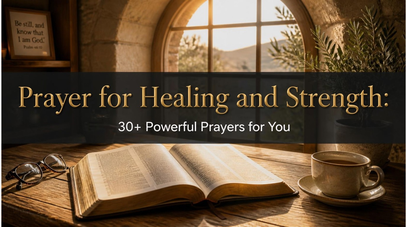 Prayer for healing and strength