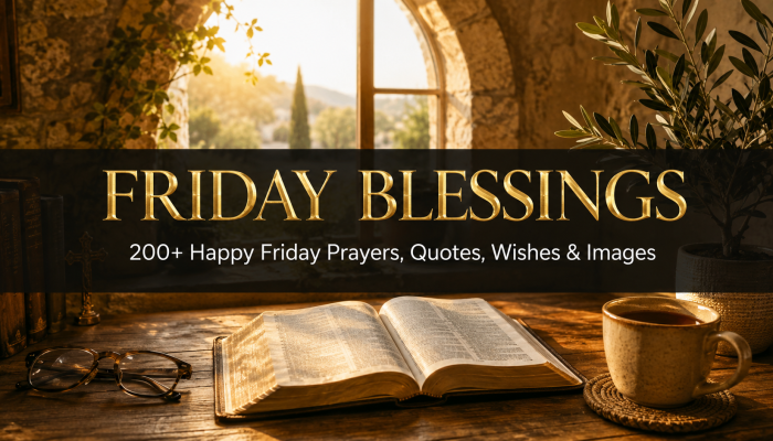 Friday Blessings: 200+ Happy Prayers, Quotes, Wishes