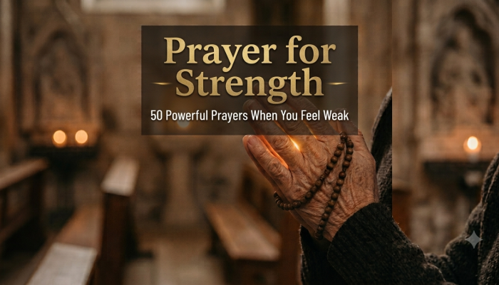 Prayer for Strength: 50 Powerful Prayers When You Feel Weak