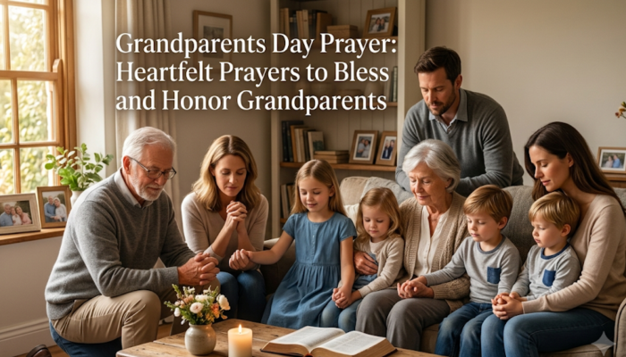 Grandparents Day Prayer