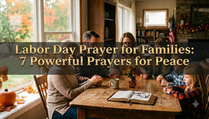 Labor Day Prayer for Families