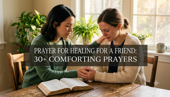 Prayer for Healing for a Friend